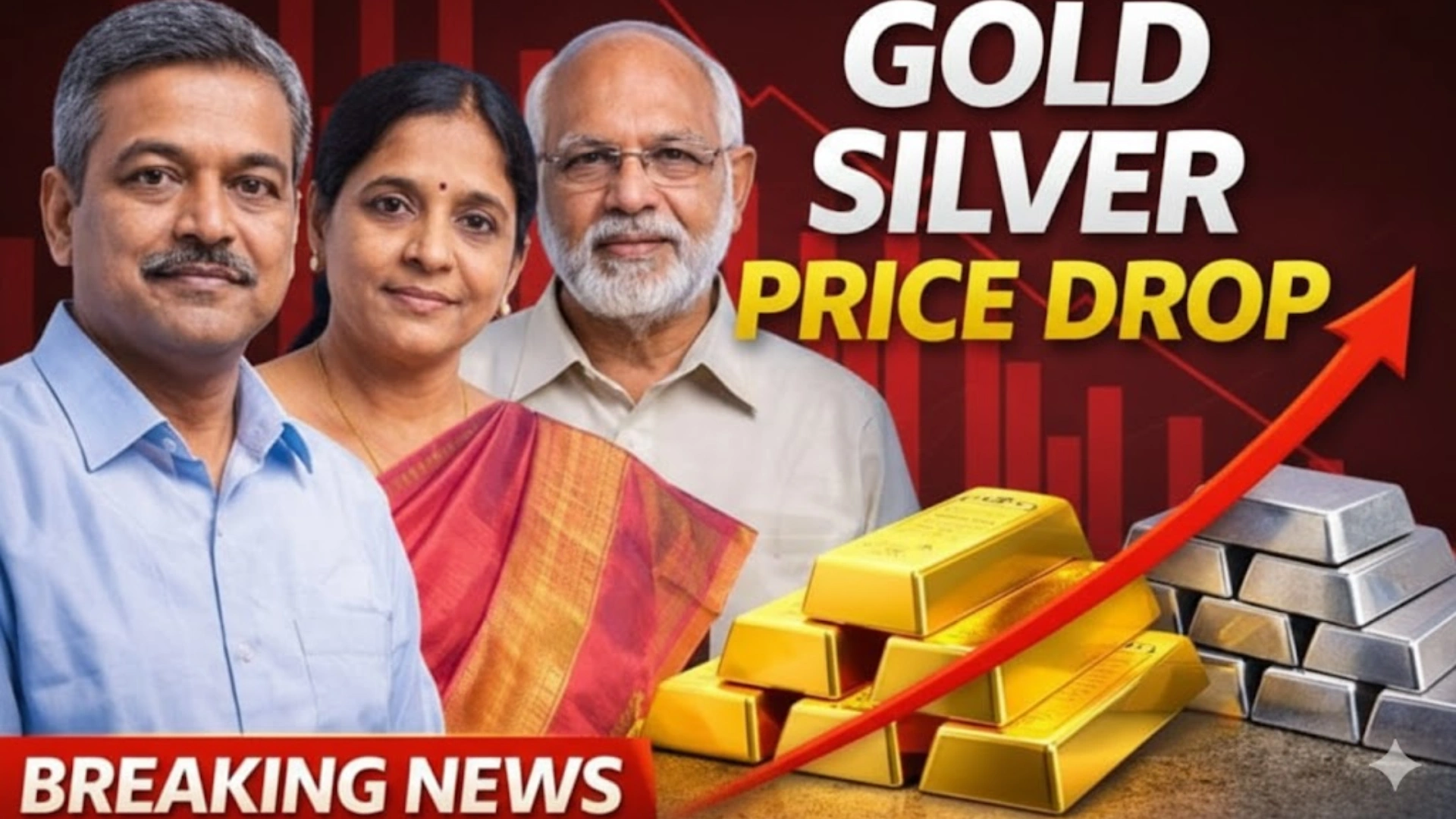 Gold Silver Price Crash Today