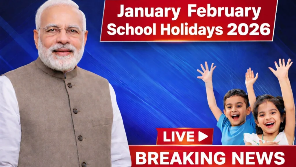 January–February School Holidays 2026