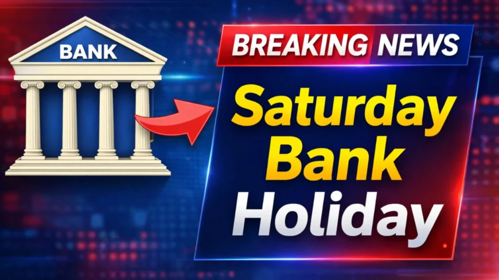 Current image: Saturday Bank Holiday Today